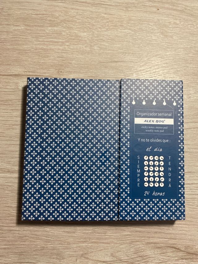 Agenda semanal Alex Bog Tapa imantada