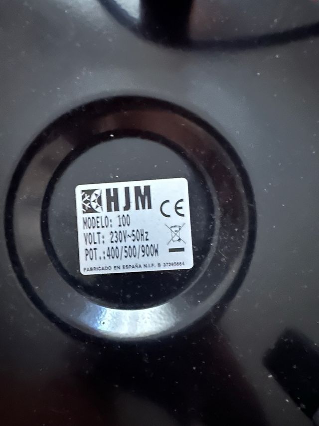 Brasero eléctrico HJM 100