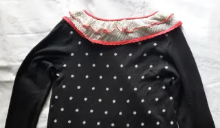 Vestido Kling lunares - Negro y blanco