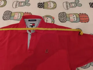 Polo Tommy Hilfiger rojo