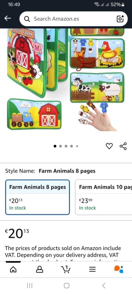 Libro silencioso Granja