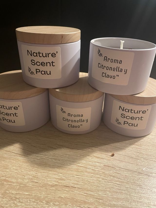 Vela Artesanal , Soja Natural