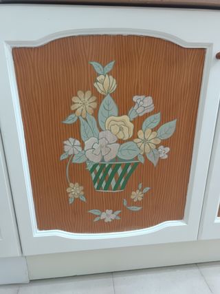 Muebles cocina vintage. 6 modulos.