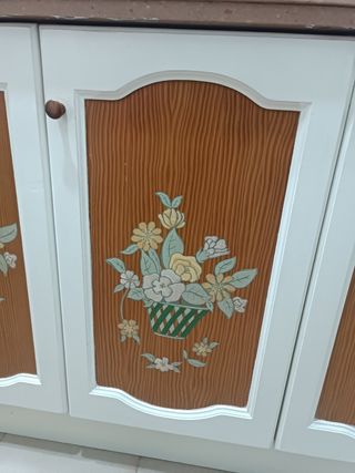 Muebles cocina vintage. 6 modulos.