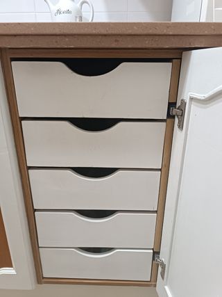 Muebles cocina vintage. 6 modulos.