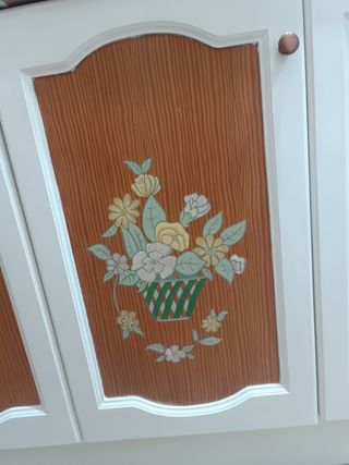 Muebles cocina vintage. 6 modulos.