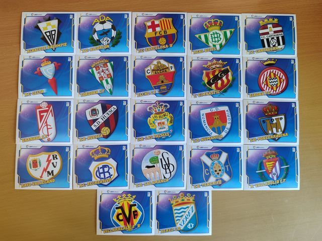 Liga Este 2010-11. Colección completa + album.