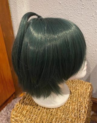 Peluca Verde - Corta