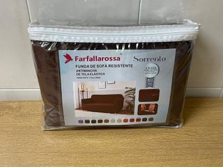 Funda sillón 1 plaza - Farfallarossa marrón