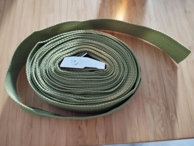 2 cinghie a cricchetto da 5 m - Nuove