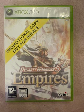 Dynasty Warriors 5 Empires Xbox 360 PAL