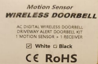 Timbre inalámbrico puerta