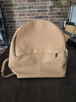 Zaino Carpisa vwra Pelle Beige