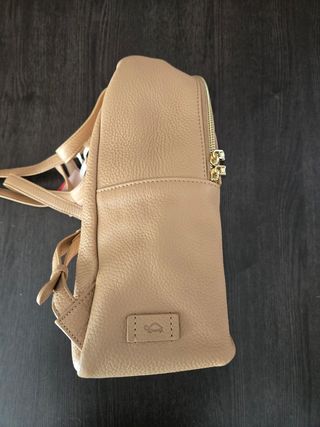 Zaino Carpisa vwra Pelle Beige