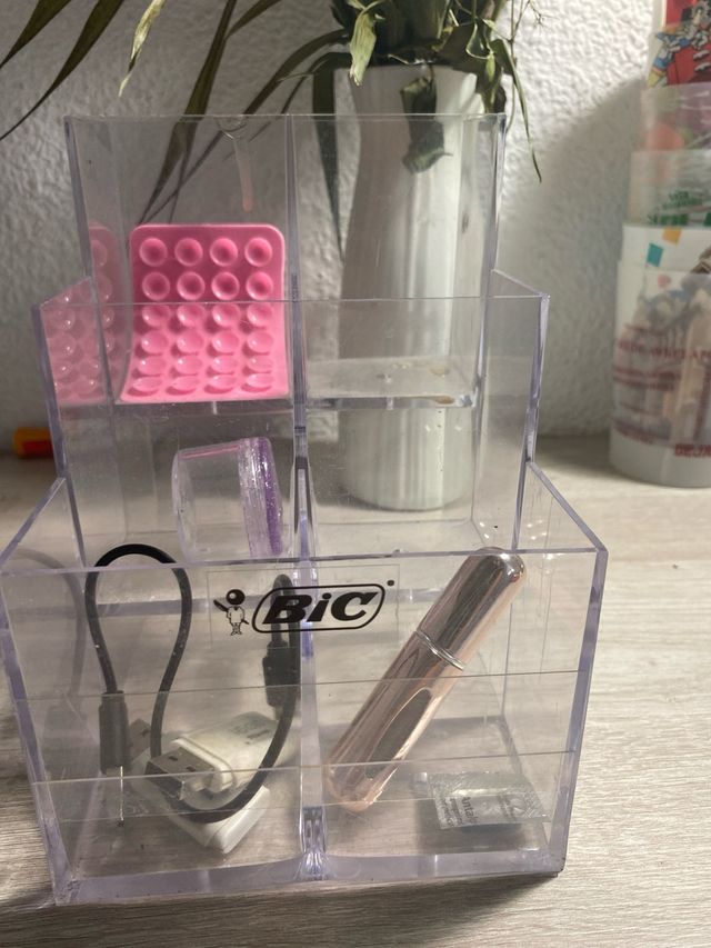 Organizador maquillaje acrílico