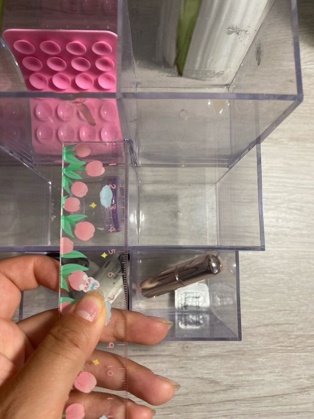 Organizador maquillaje acrílico