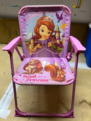 Sillas Plegable Infantil Spiderman y Princesas