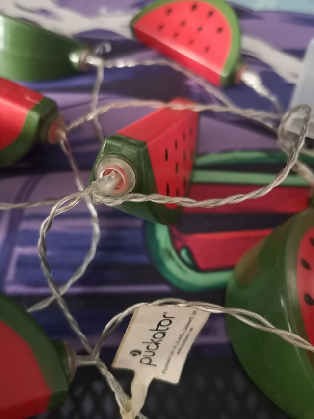 Luces LED sandía - 10 piezas