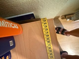 Librería madera maciza - 3 cajones