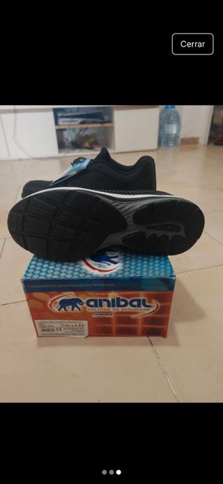 Zapatos seguridad ANIBAL - Talla 43