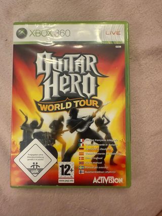 Guitar Hero World Tour Xbox 360 mas guitarra