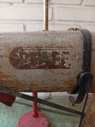 Máquina coser industrial Pfaff antigua