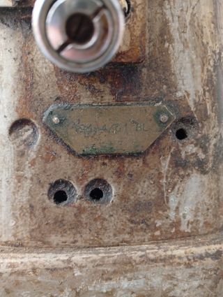 Máquina coser industrial Pfaff antigua