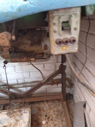 Máquina coser industrial Pfaff antigua