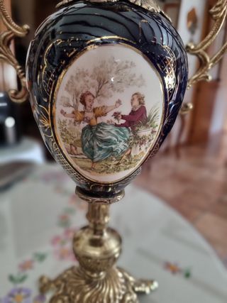 Antigua copa bronce - Decorativa