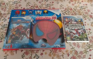 Juego Wii Marvel Super Hero Squad+ Pack Super Hero