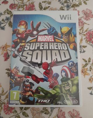 Juego Wii Marvel Super Hero Squad+ Pack Super Hero