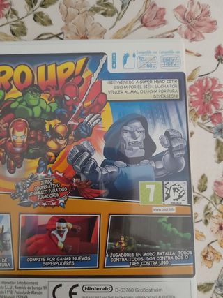 Juego Wii Marvel Super Hero Squad+ Pack Super Hero