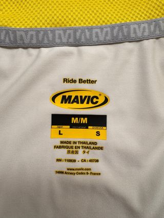 Maillot ciclismo de mujer Mavic Talla M