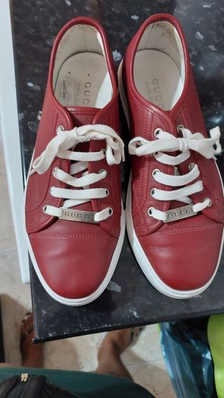 Zapatillas Gucci rojas