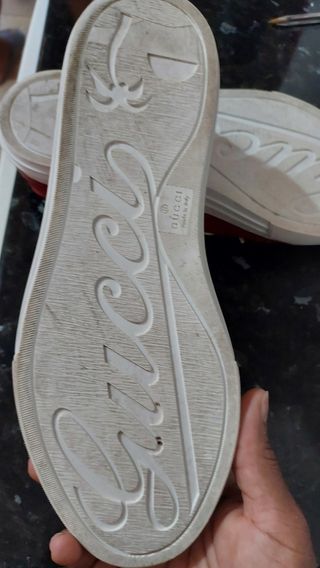 Zapatillas Gucci rojas