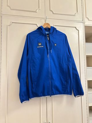 Chaqueta Adidas azul cortavientos