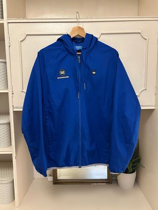 Chaqueta Adidas azul cortavientos