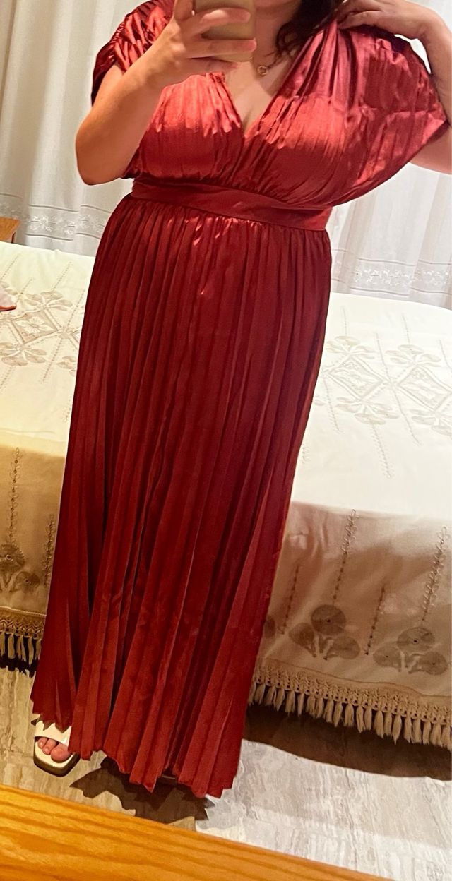 Vestido fiesta rojo | Mono evento