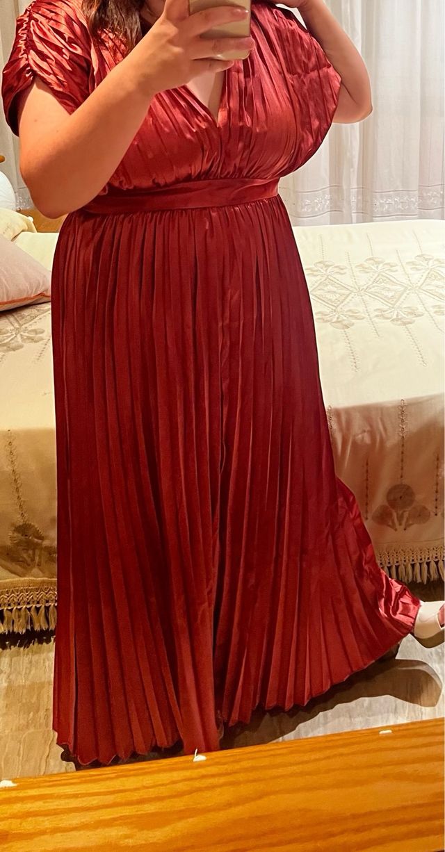 Vestido fiesta rojo | Mono evento