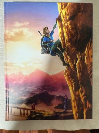 Guía Coleccionista Zelda Breath Wild. como nueva