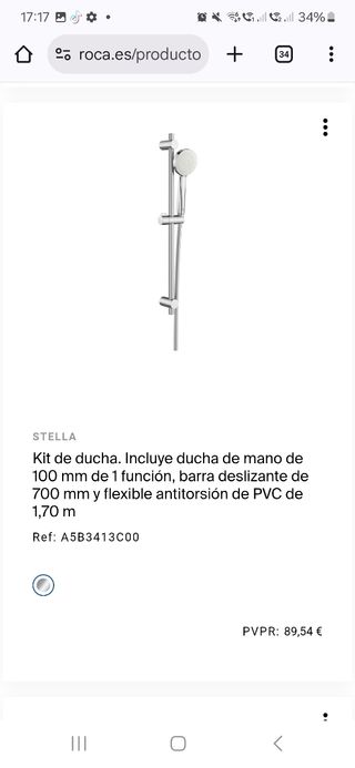 Kit doccia ROCA, colonna doccia - NUOVO!