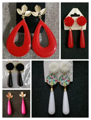 Pendientes de flamenca