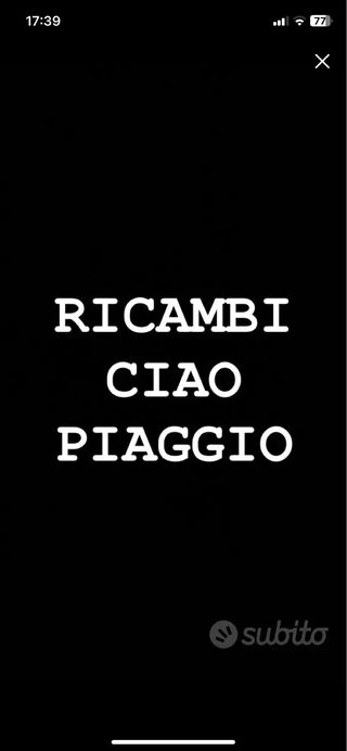 Ricambi Piaggio Ciao/Si/Bravo