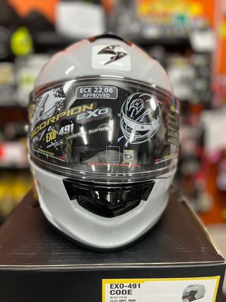 casco integral scorpion exo 491