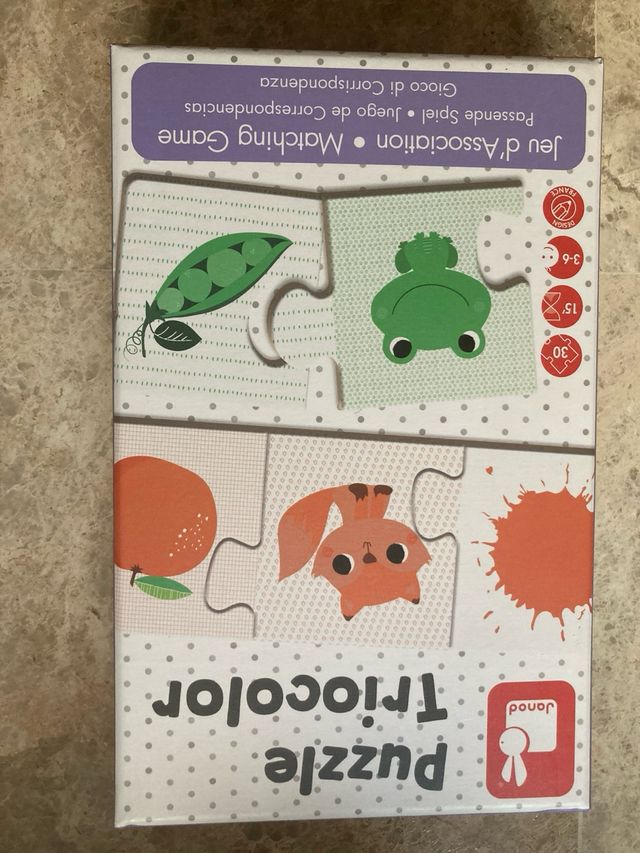 Tren 1-2-3 Rompecabezas Infantil