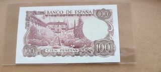 Billete 100 Pesetas España 1970