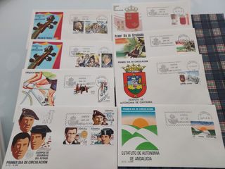 Sobres P. D. España 1980-1983