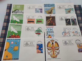 Sobres P. D. España 1980-1983