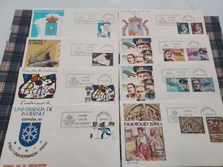 Sobres P. D. España 1980-1983