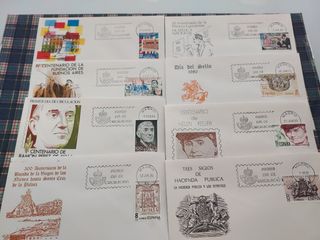 Sobres P. D. España 1980-1983